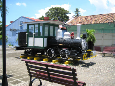 locomotive No.1 of Corinto Pier, Corinto, Nicaragua
