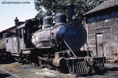 Locomotive No.21 Nicaragua nicatrenes
