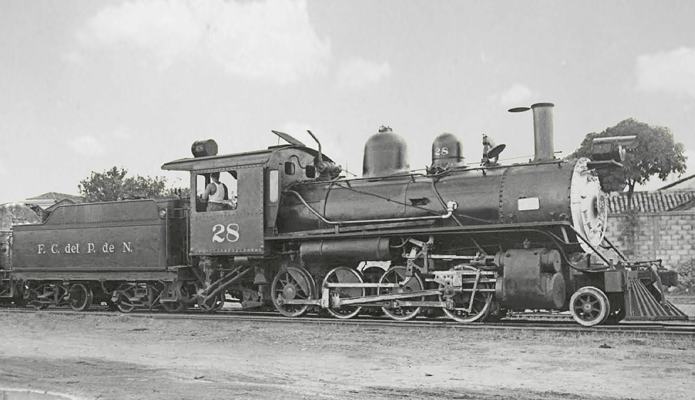 locomotive No.28 ferrocarril del Paacifico de nicaragua