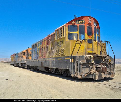 Locomotive Nicaragua No.904 as FCAB No.1427