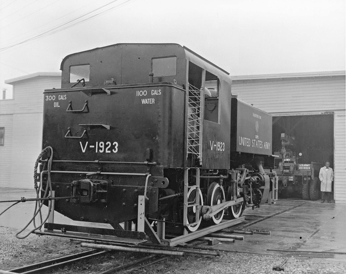 Locomotive Vulcan build No.4770.rear - US army V-1923