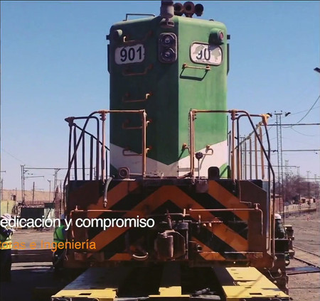 SQM locomotive No.901 front view year 2106