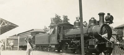 locomotive No25 Ferrocarril de Nicaragua