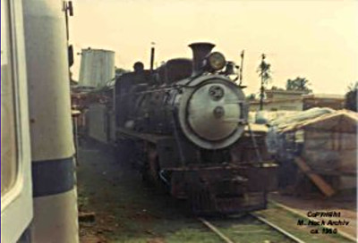 locomotora 36 Ferrocarril de Nicaragua