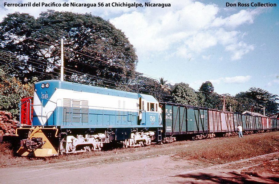 locomotive No.56 Nicaragua U10B.Dons.Depot