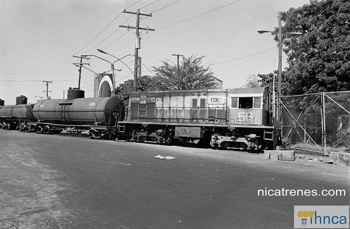 Locomotive No.56 Nicaragua blockade ano 1993