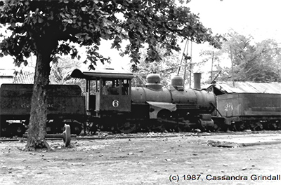Steam Locomotive No. 6, Nicaragua Railroad