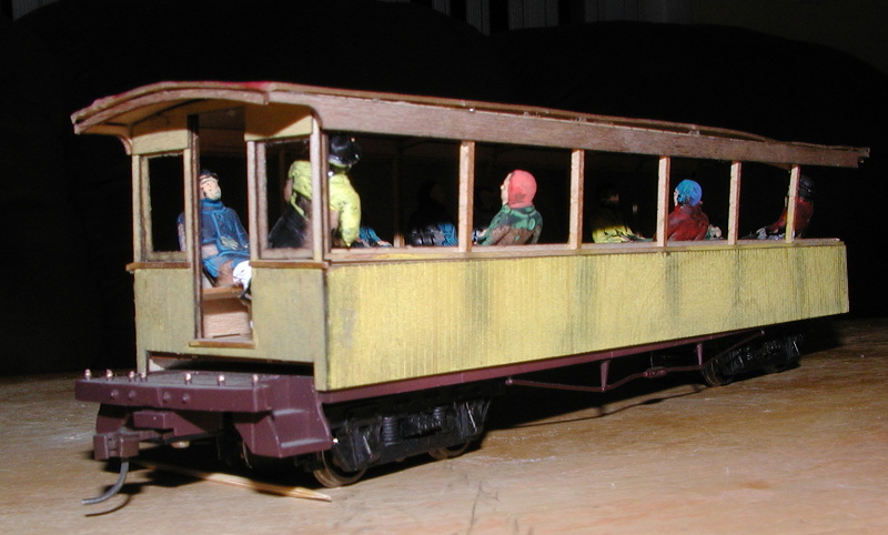 Norman's Train Model of a 3rd Class Passenger Car